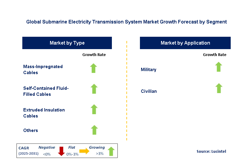 Submarine Electricity Transmission System Market by Segment